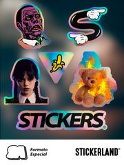 Sticker personalizado Holográfico