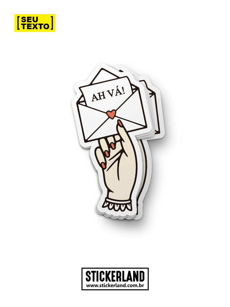 Sticker Hand Mail