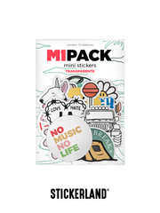 Pack Mini Stickers M1 - Transparente